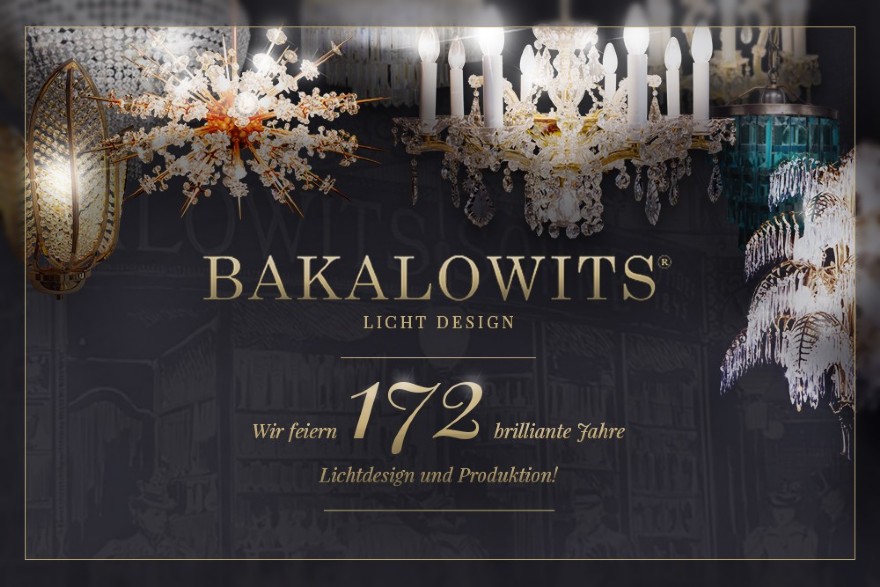 172 Jahre Bakalowits Licht Design GmbH